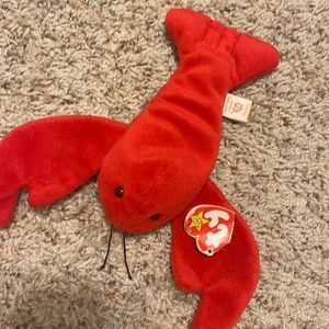 1993 RARE "Pinchers" original beanie baby